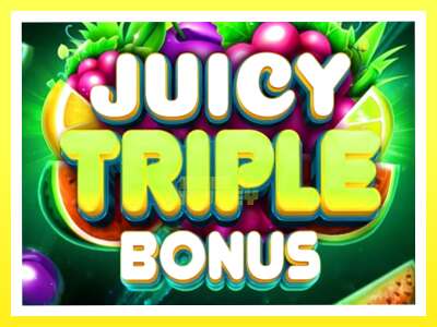 गेमिङ मेसिन Juicy Triple Bonus - वास्तविक पैसाको लागि खेल्नुहोस्