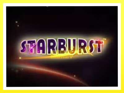 गेमिङ मेसिन Starburst - वास्तविक पैसाको लागि खेल्नुहोस्