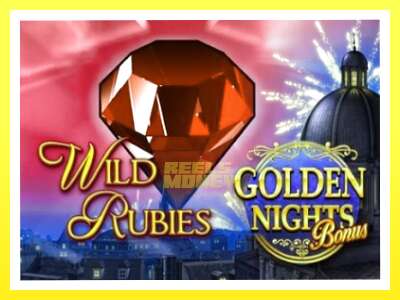 गेमिङ मेसिन Wild Rubies Golden Nights - वास्तविक पैसाको लागि खेल्नुहोस्